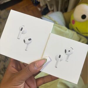Apple AirPod boxes